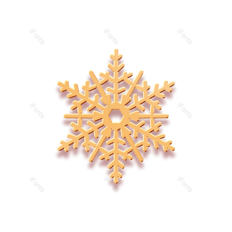 雪花图片,手绘雪花元素,PNG,免抠素材